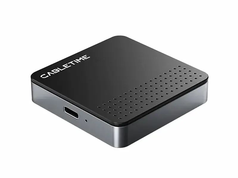 Case CABLETIME CB33G para SSD M.2 2230  NVMe USB-C a USB-C Magnetico