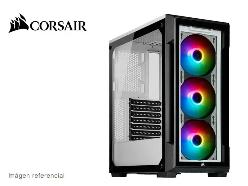 Case Corsair iCUE 220T RGB Mid-Tower/ATX  White