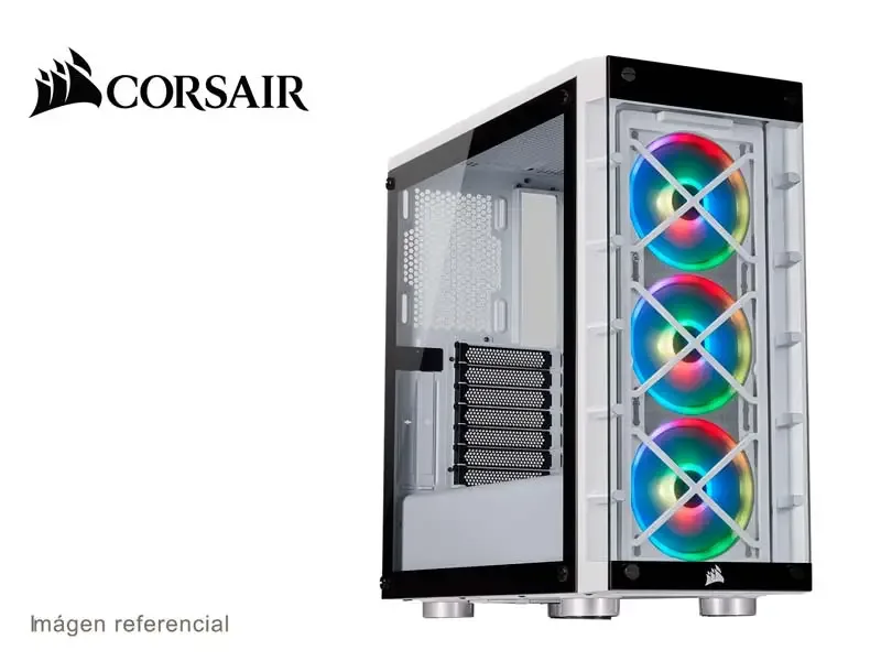 Case Corsair iCUE 465X RGB Mid-Tower/ATX White