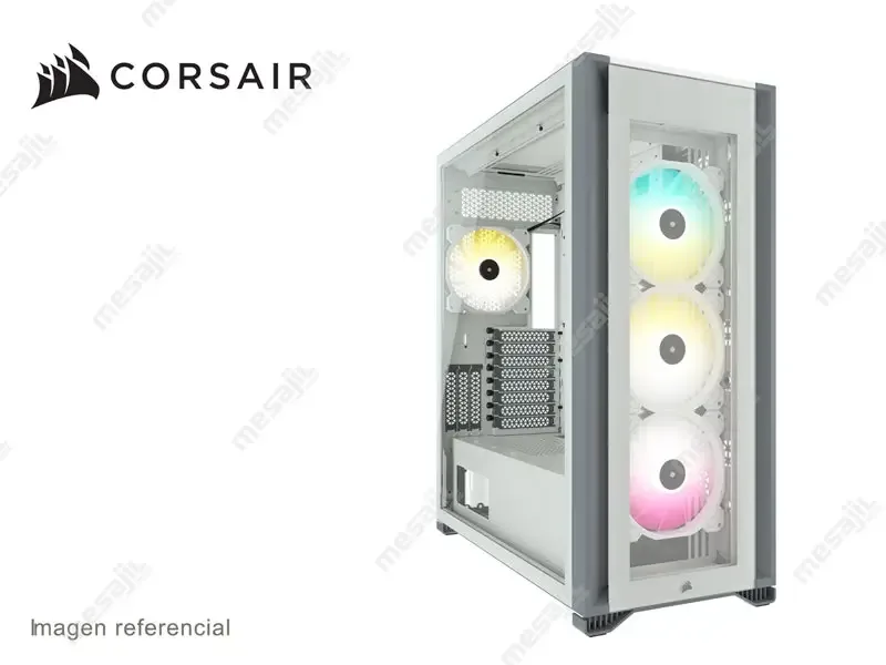Case Corsair iCUE 7000X RGB Full-T c/Vidrio templado White
