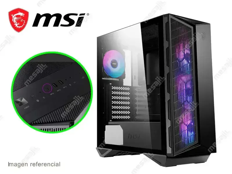 Case Gaming ATX MSI MPG GUNGNIR 111R Black