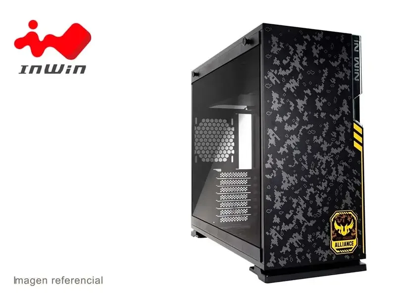 Case In Win 101 TUF Gaming Mid Tower Vidrio Templado