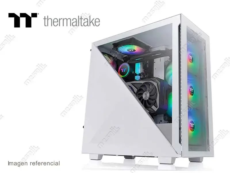 Case Thermaltake DIVIDER 300 TG ARGB BLANCO (CA-1S2-00M6WN-01)