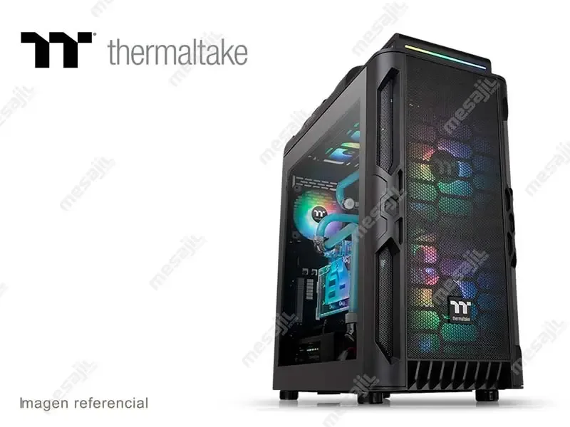 CASE  THERMALTAKE  LEVEL 20 RS ARGB S/Fuente torre central (CA-1P8-00M1WN-00) Black