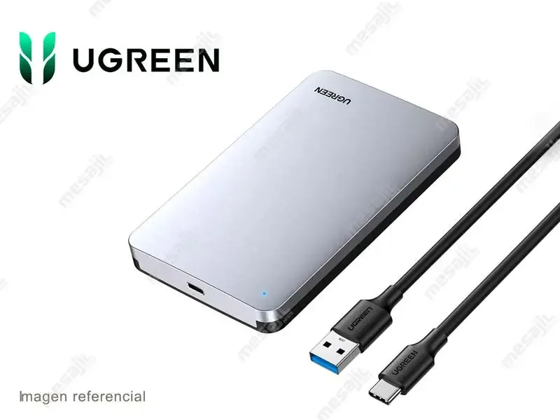Case UGREEN para Disco Duro 2.5" HDD/SSD USB3.0 (70498)