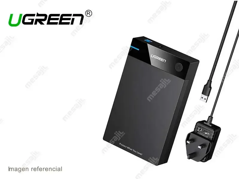 Case UGREEN para Disco Duro 3.5" / 2.5" HDD USB3.0 (50423)