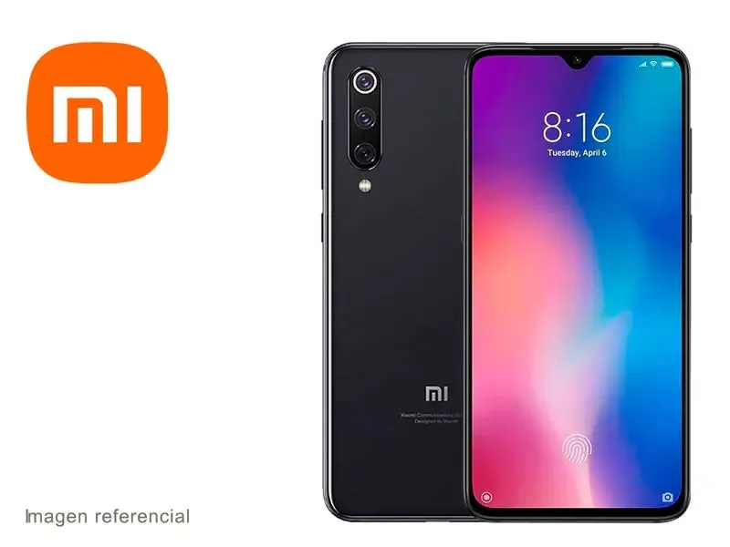 Celular Smartphone XIAOMi MI 9 6.39" Dual SIM 6GB ram/ 64GB Piano Black