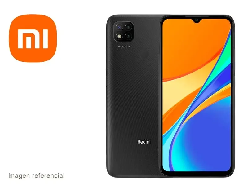 Celular Smartphone Xiaomi Redmi 9C 6.53" 32GB Midnight Gray