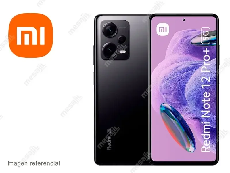 Celular Smartphone Xiaomi Redmi Note 12 Pro+ 5G EU 8GB/256GB/6.67"/Negro