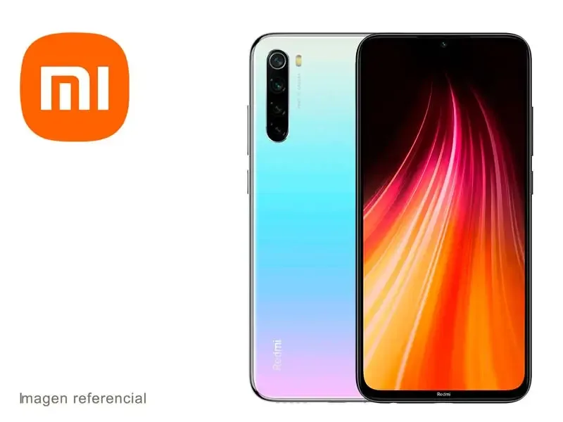 Celular Smartphone Xiaomi Redmi Note 8 6.3" 64GB Moonlight White