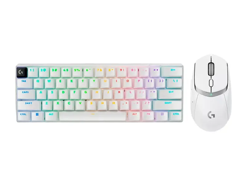 Combo Gamer Logitech G Teclado Pro X60  + Mouse G309 Lightspeed Wireless BT Blanco