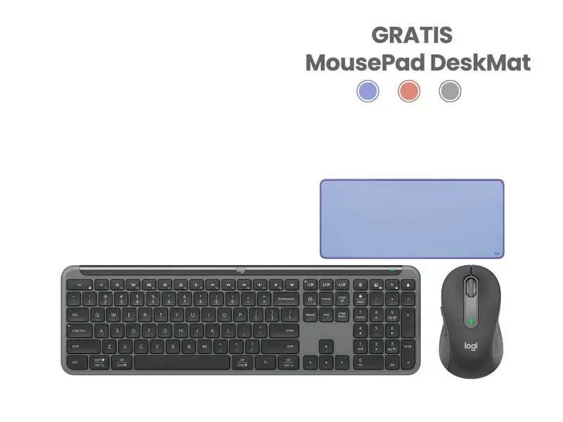 Combo Logitech Signature Teclado Slim K950 + Mouse M650 Wireless BT