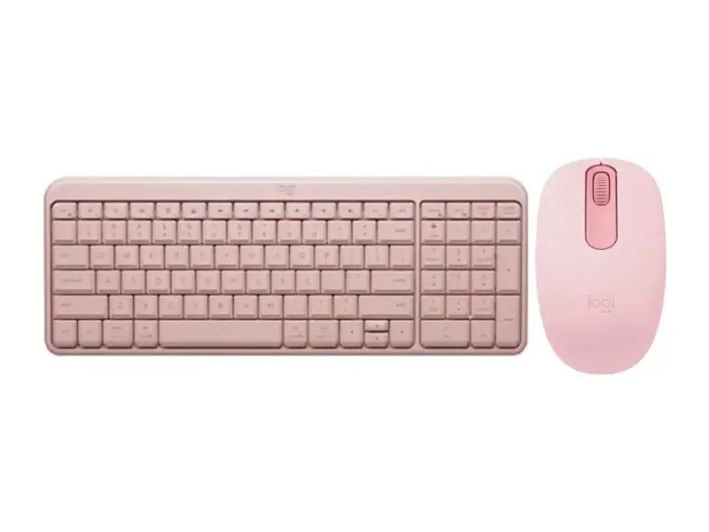 Combo Logitech Teclado K250 + Mouse 196 Bluetooth Rose
