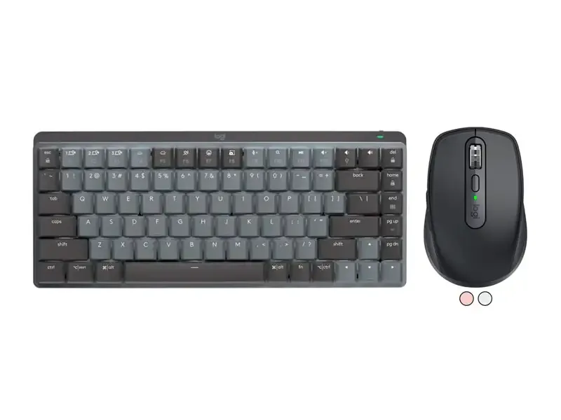 Combo MX Teclado Mechanical Mini + Mouse Logitech ANYWHERE 3S
