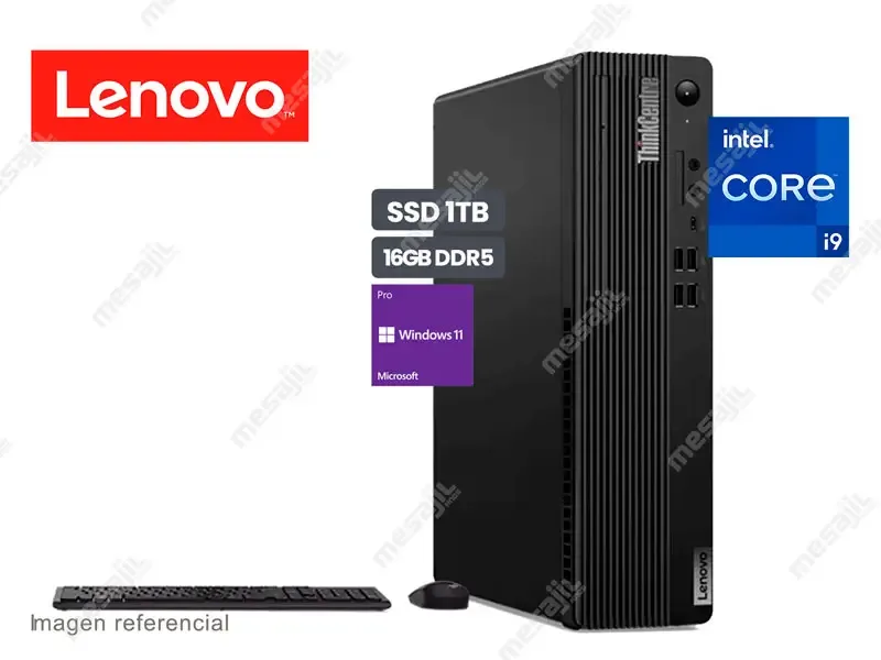 Computadora Lenovo ThinkCentre M90s Gen 3, Core i9-12900F 2.4/5.0GHz, 16GB DDR5-4400MHz
