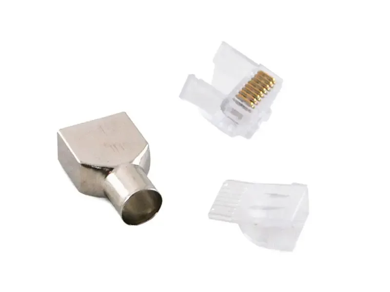 CONECTOR DE RED AMP  Plug Solido CAT-6