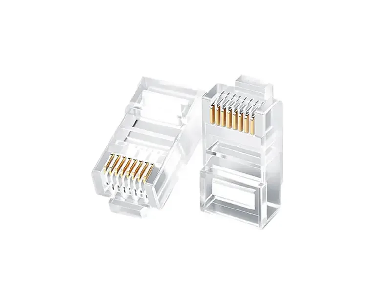 Conector de Red CABLETIME CN6UX RJ-45 CAT-6 1000Mbps bolsa x 100 uds