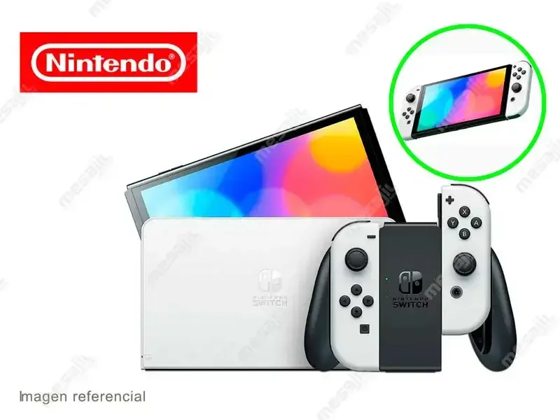 Consola de Juego Nintendo Switch OLED Blanco