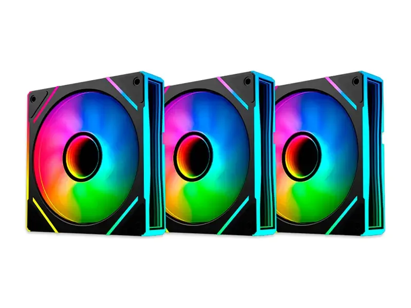 Cooler Case Antryx 120MM Infinity IF-120 ARGB pack de 3  Negro