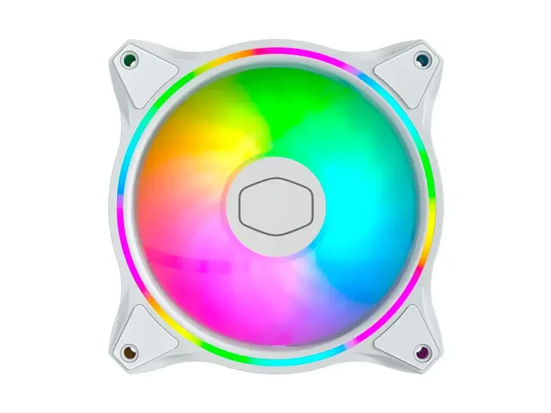Cooler Case Cooler Master 120MM MF120 HALO ARGB  White