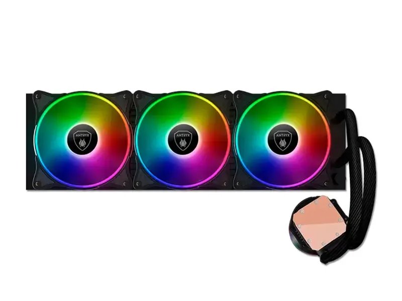 Cooler CPU Antryx Triton EVO 360 ARGB Enfriamiento liquido Black (AWC-TE360K)
