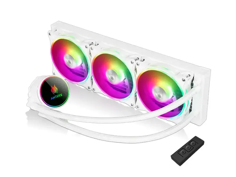 Cooler CPU Antryx Triton EVO 360 ARGB Enfriamiento liquido White