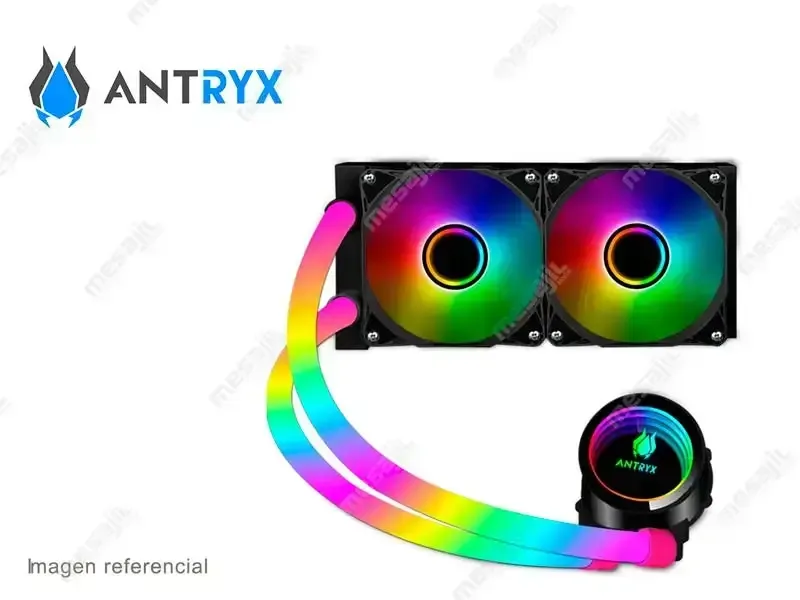 Cooler CPU Antryx Triton Infinity 240 ARGB Enfriamiento liquido Black (AWC-TI240K)
