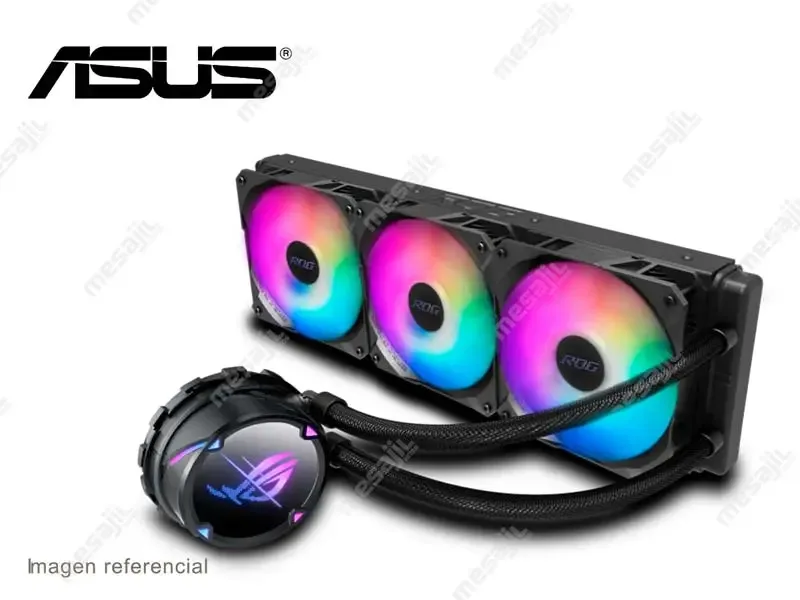 Cooler CPU ASUS ROG Strix LC II 360 ARGB Refrigeracion Liquida Black