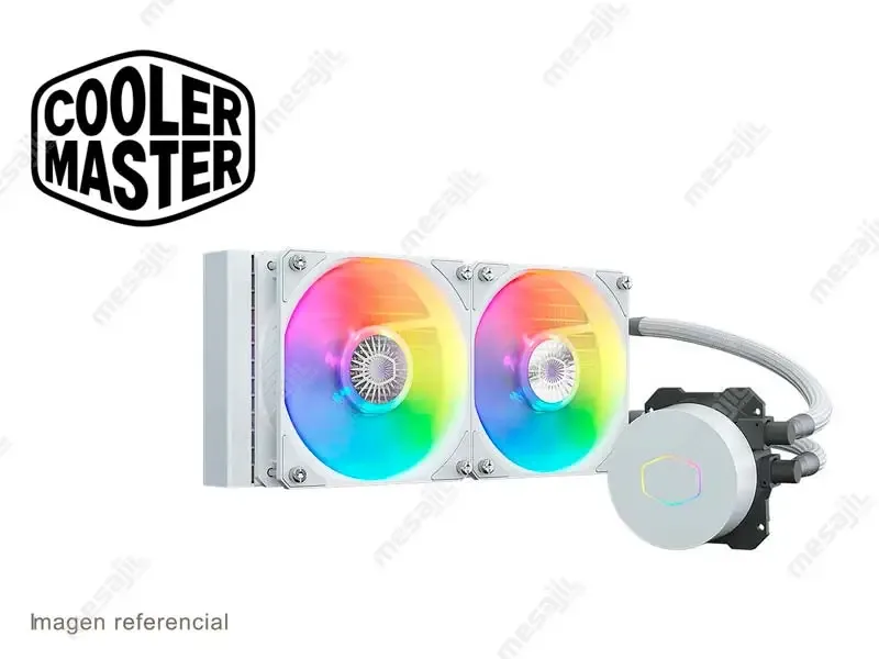 Cooler CPU Cooler Master ML240L V2 RGB Refrigeracion Liquido White