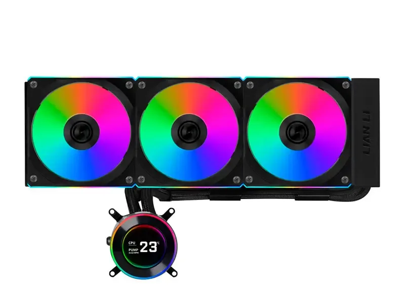 Cooler CPU LIAN LI HYDROSHIFT II LCD-C 360CL sistema de enfriamiento liquido Black (GHS2LCD36RB)