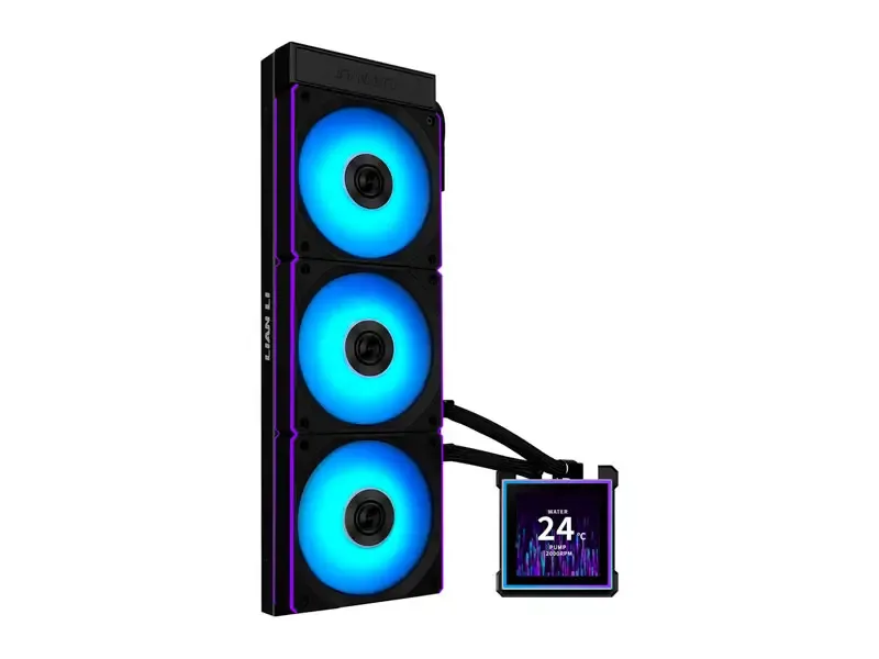 Cooler CPU LIAN LI HYDROSHIFT II LCD-S 360CL sistema de enfriamiento liquido Black (GHS2LCDS36CB)
