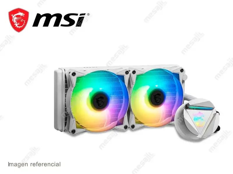 Cooler CPU MSI MAG 240R V2 ARGB CORELIQUID Refrigeracion Liquido White