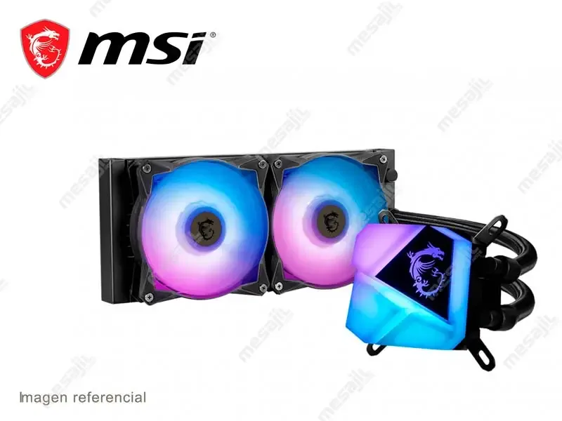 Cooler CPU MSI MAG C240 ARGB CORELIQUID Refrigeracion Liquido Black