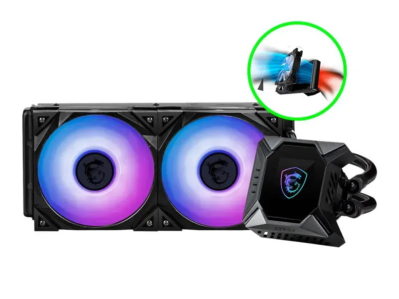Cooler CPU MSI MPG K240 V2 ARGB CORELIQUID Refrigeracion Liquido