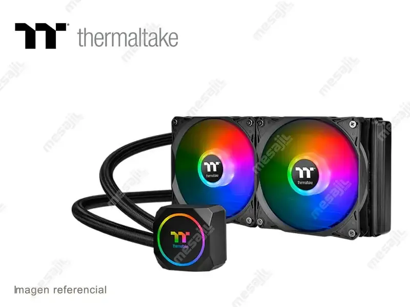 Cooler CPU Thermaltake TH240 ARGB Refrigeracion Liquido Black
