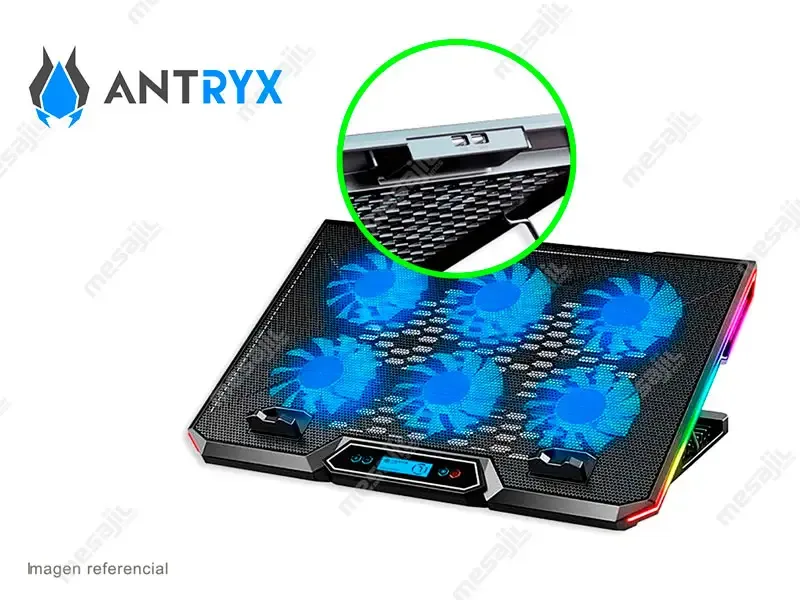 Cooler para Laptop Antryx Xtreme Air X600 PLUS 17" RGB