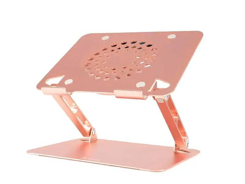 Cooler para Laptop iDock Diamond i50 4 USB 3.0 Aluminio Rosado