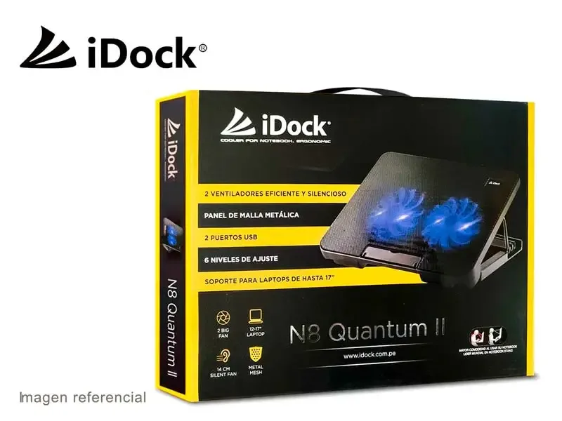Cooler para Laptop iDock N8 Quantum II Pro Gaming