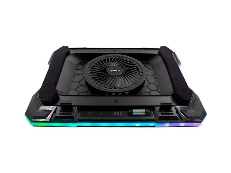 Cooler Teros TE-7133N 14"-19" RGB Negro