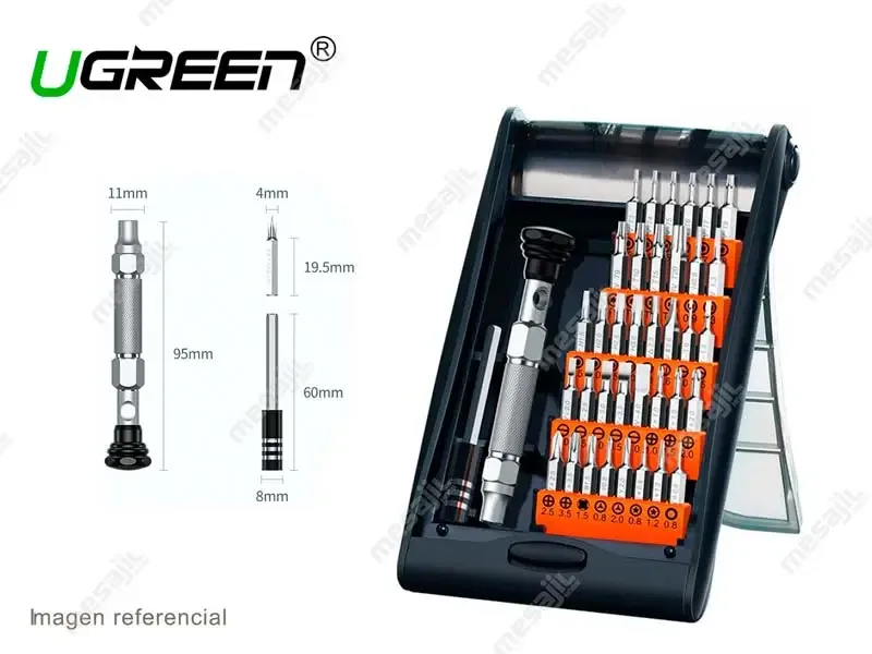 Destornillador UGREEN aluminio juego de 38 en 1 (80459) (CM372)