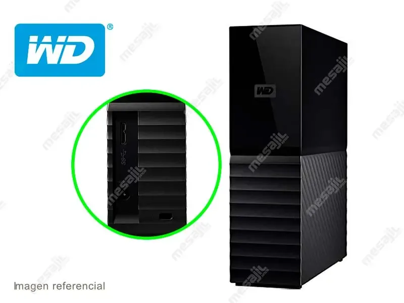 Disco Duro 8TB Externo Western Digital My Book 3.5" USB