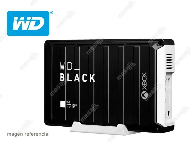 Disco Duro de 12TB Externo Western Black D10 Game Drive  Playstation/Xbox/Pc
