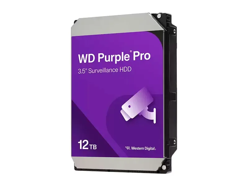 Disco Duro de 12TB Interno Western Digital Purple PRO NVR SATA 3.5"