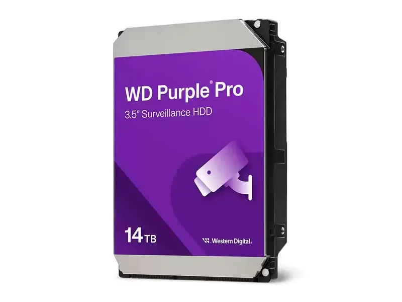 Disco Duro de 14TB Interno Western Digital Purple PRO NVR SATA 3.5"