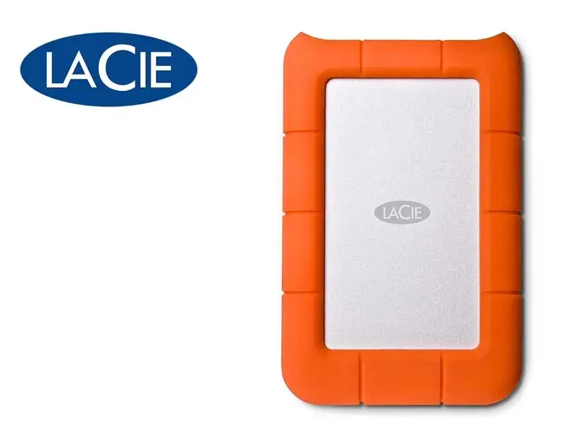 Disco Duro de 1TB Externo LaCie Rugged Mini USB-C/USB3.0 (LAC301558)