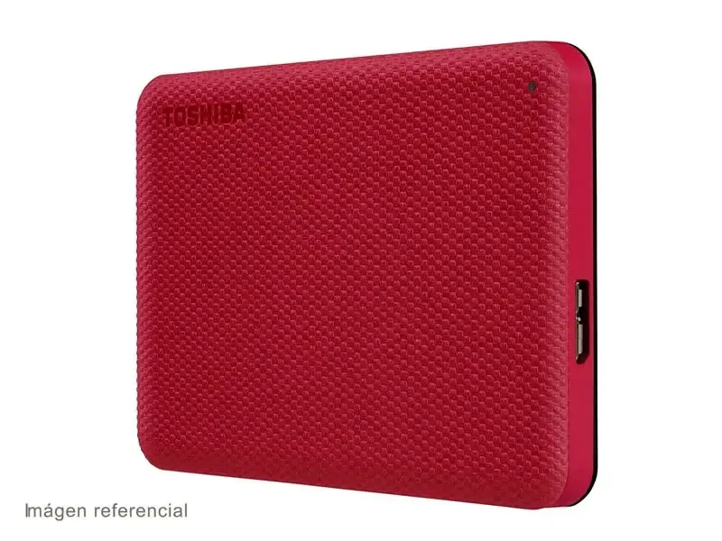 Disco Duro de 1TB Externo Toshiba Canvio Advance USB 3.0  Red