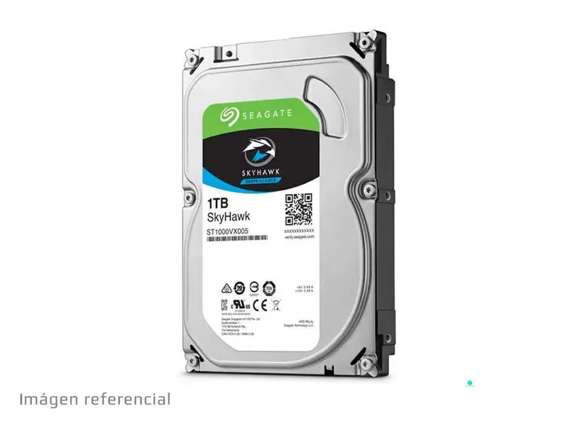 Disco Duro de 1TB Interno Seagate SkyHawk NVR SATA 3.5"