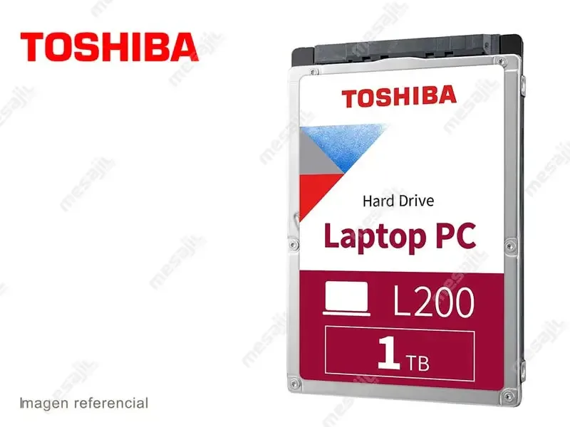 Disco Duro de 1TB Interno Toshiba L200 SATA 2.5"  PC Laptop