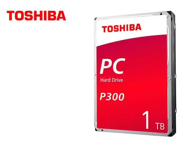 Disco Duro de 1TB Interno Toshiba P300 SATA 3.5"  PC