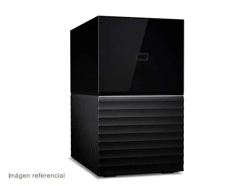 Disco Duro de 20TB Externo Western Digital My Book Duo USB 3.0/USB-C (WDBFBE0200JBK)